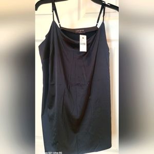 Women's adjustable black dressy Tank Top by Lane Bryant